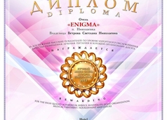 отель Энигма Крым Николаевка диплом