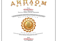 отель Энигма Крым Николаевка диплом