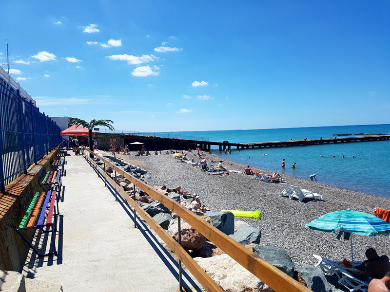 отель Энигма Николаевка пляж