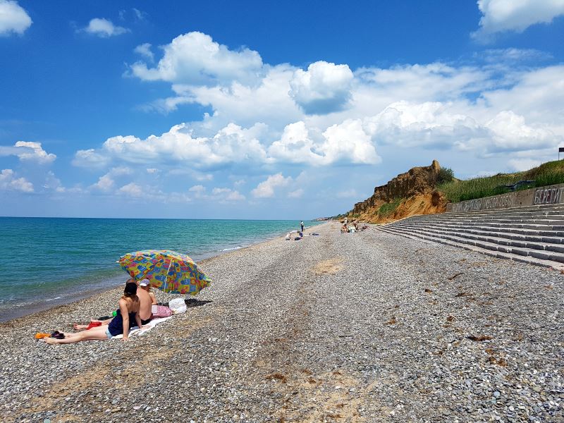 отель Энигма Крым Николаевка дикий пляж