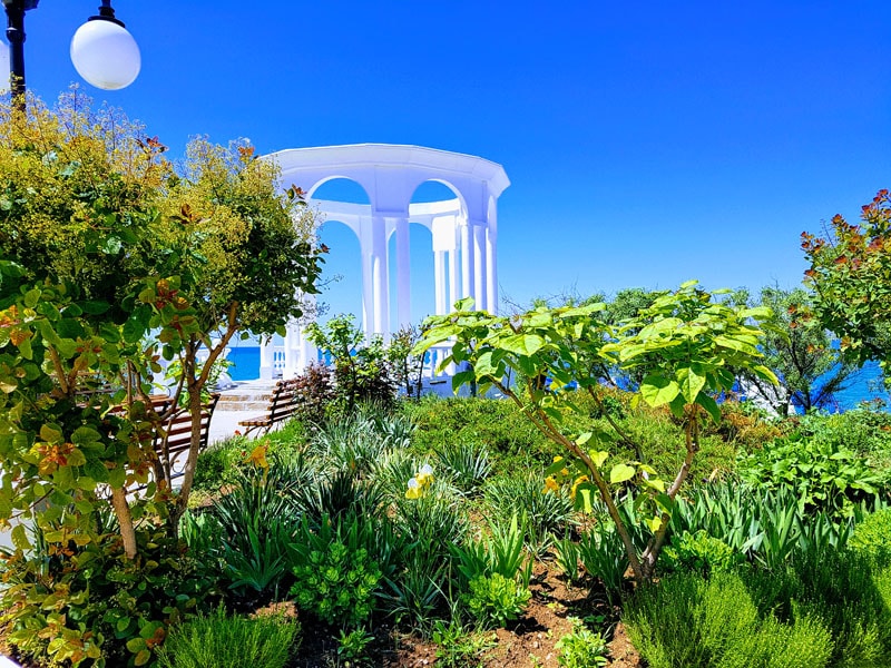 отель Энигма Крым Николаевка ротонда