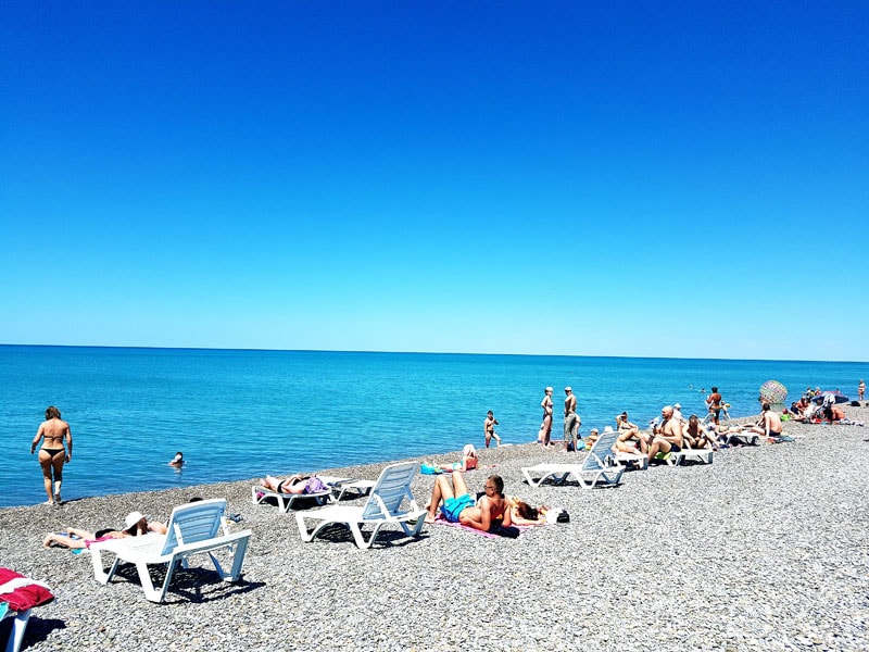 пляж отель Энигма Николаевка Крым