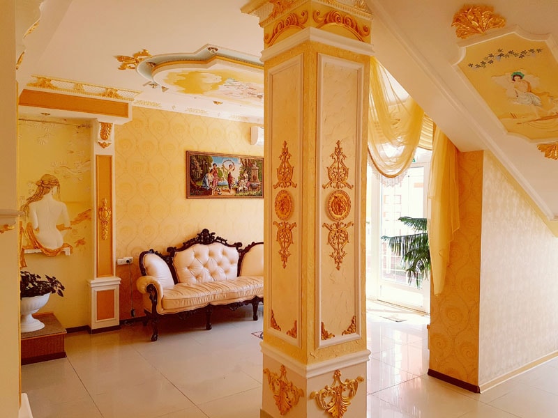 отель Энигма Николаевка Крым холл